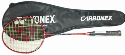 

Yonex Cabonex 7000 Ex 3U Aluminum/graphite/carbon Multicolor Strung Badminton Racquet(G4 - 3.25 Inches, 95 g)