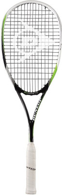 

Dunlop 2013 Biomimetic Elite Squash Racquet Black, White, Green Strung Squash Racquet(G4, 135 g), Black;green;white