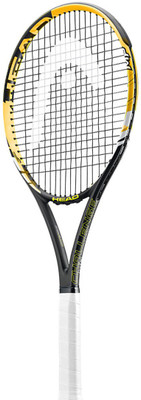 

Head Youtek IG Challenge MP Black, Yellow Unstrung Tennis Racquet(G3 - 4 3/8 Inches, 270 g)