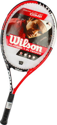 Wilson Six One Comp RKT 3 Strung Tennis Racquet(G3 - 4 3/8 Inches, 289 g)