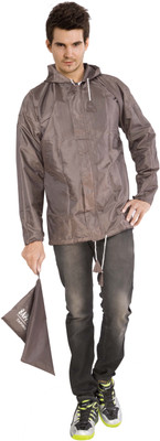LOTUS Stylish Jacket Solid Men Raincoat