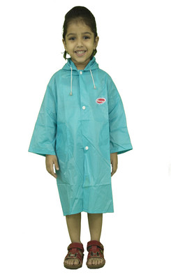 

Finery Solid Boys & Girls Raincoat, Green