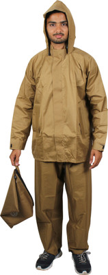 Buy Duckback Solid Men Raincoat on 
