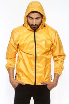 

Sports 52 Wear Solid Men's Raincoat, Yellow