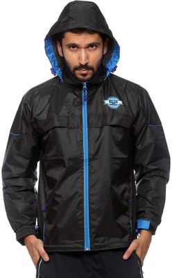 

Sports 52 Wear RW1295 Solid Men's Raincoat, Black.r.blu.