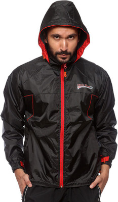 

Sports 52 Wear RW1295 Solid Men's Raincoat, Black.red.