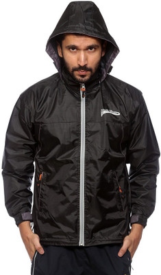 

Sports 52 Wear RW1295 Solid Men's Raincoat, Black.grey.