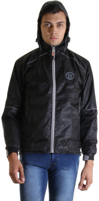 

Sports 52 Wear Solid Men Raincoat, Blk.gry.