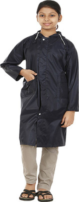 

Finery Solid Girls Raincoat, Blue