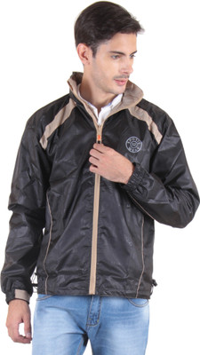 

Sports 52 Wear Solid Men Raincoat, Blk.beige.