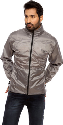 

Sports 52 Wear R1095 Solid Men's Raincoat, Grey