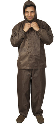 

New Era Newenglandpatriots Covered From Gusty Weather Reverseable Solid Men's Raincoat, Pale khaki