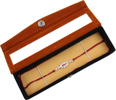 RELBEES Designer RKS239056942 Mauli Thread Rakhi  Set(1 Rakhi)