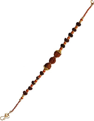 

Young & Forever Rudraksh Rakhi Set(1 Rudraksh Rakhi)