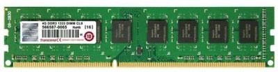 

Transcend DDR3-1333 DDR3 4 GB PC RAM (JM1333KLN-4G) Bundle of 2