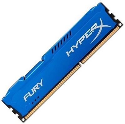 KINGSTON HYPER FURY MEMORY DDR3 4 GB (Dual Channel) PC (HX318C10F/4)(Blue)