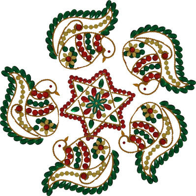 

Charu Fashionz cer58 Rangoli Stencil