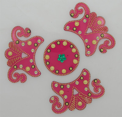 Charu Fashionz CER125 Rangoli Stencil