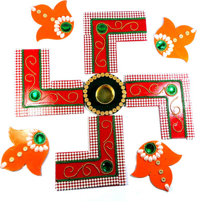 

Grabkaro GKRWRAN014W Rangoli Stencil