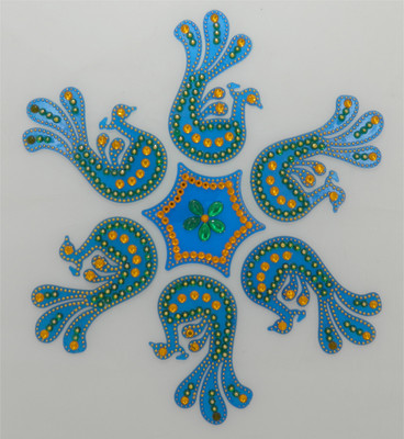 

Charu Fashionz CER132 Rangoli Stencil