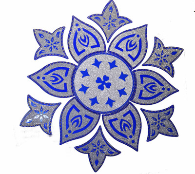 

Groovy GC39-BLUE Rangoli Stencil