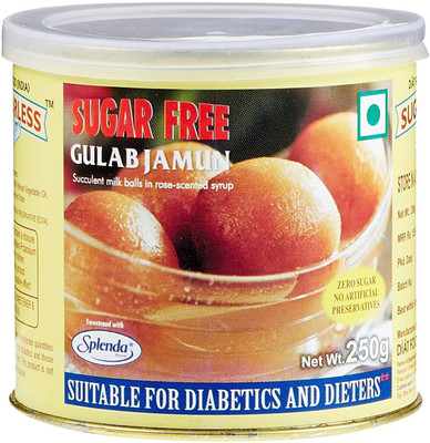 

Sugarless Bliss Sugar Free Gulab Jamun 250 g