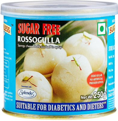 

Sugarless Bliss Sugar Free Rossogulla 250 g