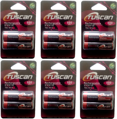 38% OFF on Tuscan 1.2v AA 800 6 Pcs 38% OFF on Tuscan 1.2v AA 800 6 Pcs