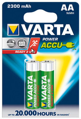 

Varta Power Accu AA Size Ni-MH 2300 mAH (2 Pcs)
