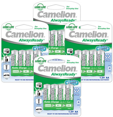 Camelion NH-AA1000ARBP4 *4 PACK Rechargeable Ni-MH Battery Camelion NH-AA1000ARBP4 *4 PACK Rechargeable Ni-MH Battery