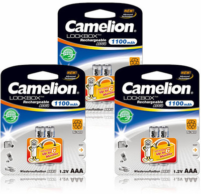Camelion NH-AAA1100LBBP2 x 3 Packs Battery(Pack of 6)