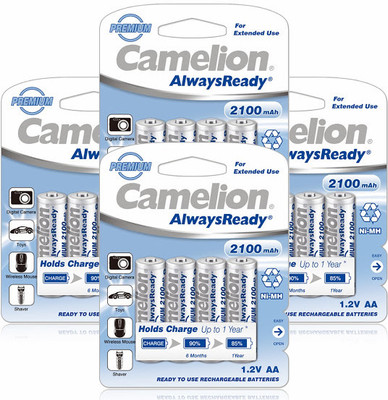 Camelion NH-AA2100ARBP4 x 4 Packs Rechargeable Ni-MH Battery Camelion NH-AA2100ARBP4 x 4 Packs Rechargeable Ni-MH Battery
