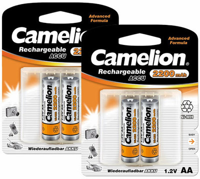 Camelion NH-AA2200BC2 x 2 PACK Rechargeable Ni-MH Battery Camelion NH-AA2200BC2 x 2 PACK Rechargeable Ni-MH Battery