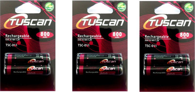 13% OFF on Tuscan AAA 800mAh 3 Pcs 13% OFF on Tuscan AAA 800mAh 3 Pcs