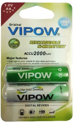 

Vipow 1.2 v AA 2000 1 Pcs