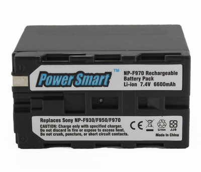 

Power Smart Np F30 6600 mAh Capacity Rechargeable Li-ion Battery