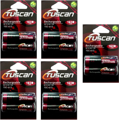 53% OFF on Tuscan AA 1600mAh 5 Pack Rechargeable Ni-MH Battery 53% OFF on Tuscan AA 1600mAh 5 Pack Rechargeable Ni-MH Battery
