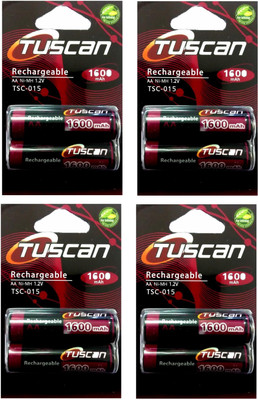47% OFF on Tuscan AA 1600mAh 4 Pack Rechargeable Ni-MH Battery 47% OFF on Tuscan AA 1600mAh 4 Pack Rechargeable Ni-MH Battery