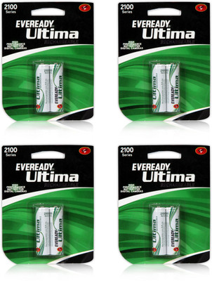 Eveready 2100 mAh AA with 8 4x2 Battery