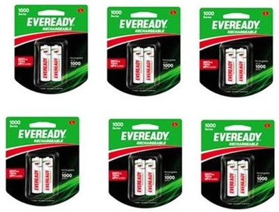 Eveready Ultima 600 mAh AAA 12 Pc Battery Pack of 12