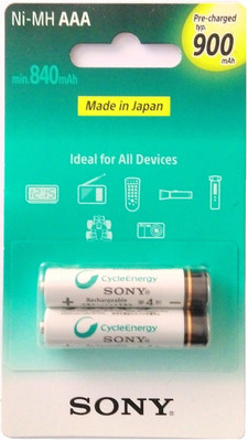 

Sony NH-AAA-B2GN Rechargeable Ni-MH Battery