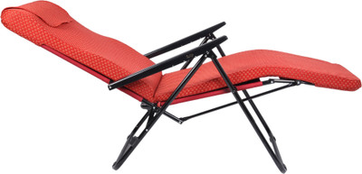 Tulip Fabric Manual Recliners(Finish Color - Red)