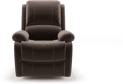 Urban Ladder Fabric Manual Recliners(Finish Color - Carafe Brown)