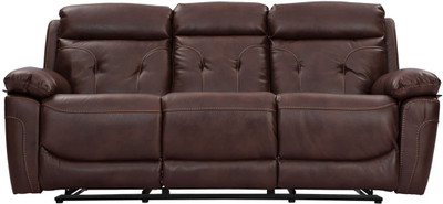 

Durian Half-leather Powered Recliners(Finish Color - Chocolate Brown)