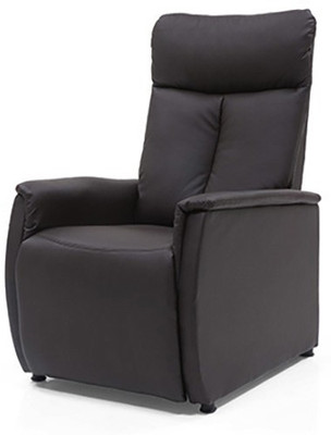 

Urban Ladder Bertie Compact Leatherette Manual Recliners(Finish Color - Chocolate Brown)