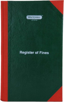 

Writeaway Bsc00652 Reg-52 1-Part Register Of Fines(1 Sets, Fines)