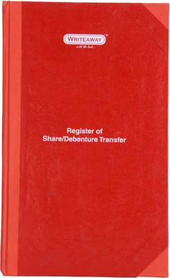 

Writeaway Bsc00617 Reg-17 1-Part Register Of Share/Debenture Transfer(96 Sets, Share/Debenture Transfer)