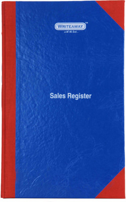 

Writeaway BSC00637 REG-37 1-Part Sales Register(1 Sets, Sales)