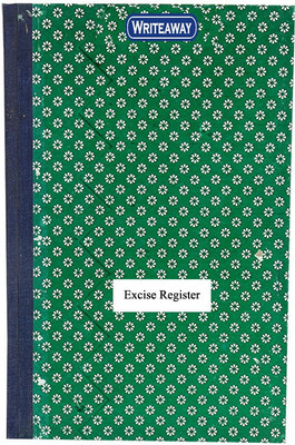 

WRITEAWAY EXCISE REGISTER DAILY STOCK ACCOUNT FORM R.G 1 RULES 53 & 173-G(PAGES-78)HARD BINDING/ANNEXURE X BSC10756 1-Part FORM R.G 1(1 Sets)