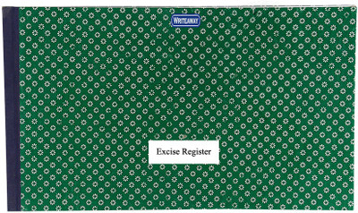 

WRITEAWAY EXCISE REGISTER ENTRY BOOK AND DUTY CREDIT RULES 9(5),R.G.23A-II TRIPLICATE (SET OFF-75) BSC10733 1-Part R.G.23A-II(1 Sets)